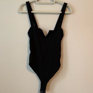 black free people bodysuit